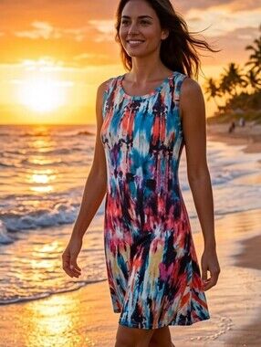 BUNDLE OF 2 DIFFERENT DESIGN Tank Dresses With Pockets